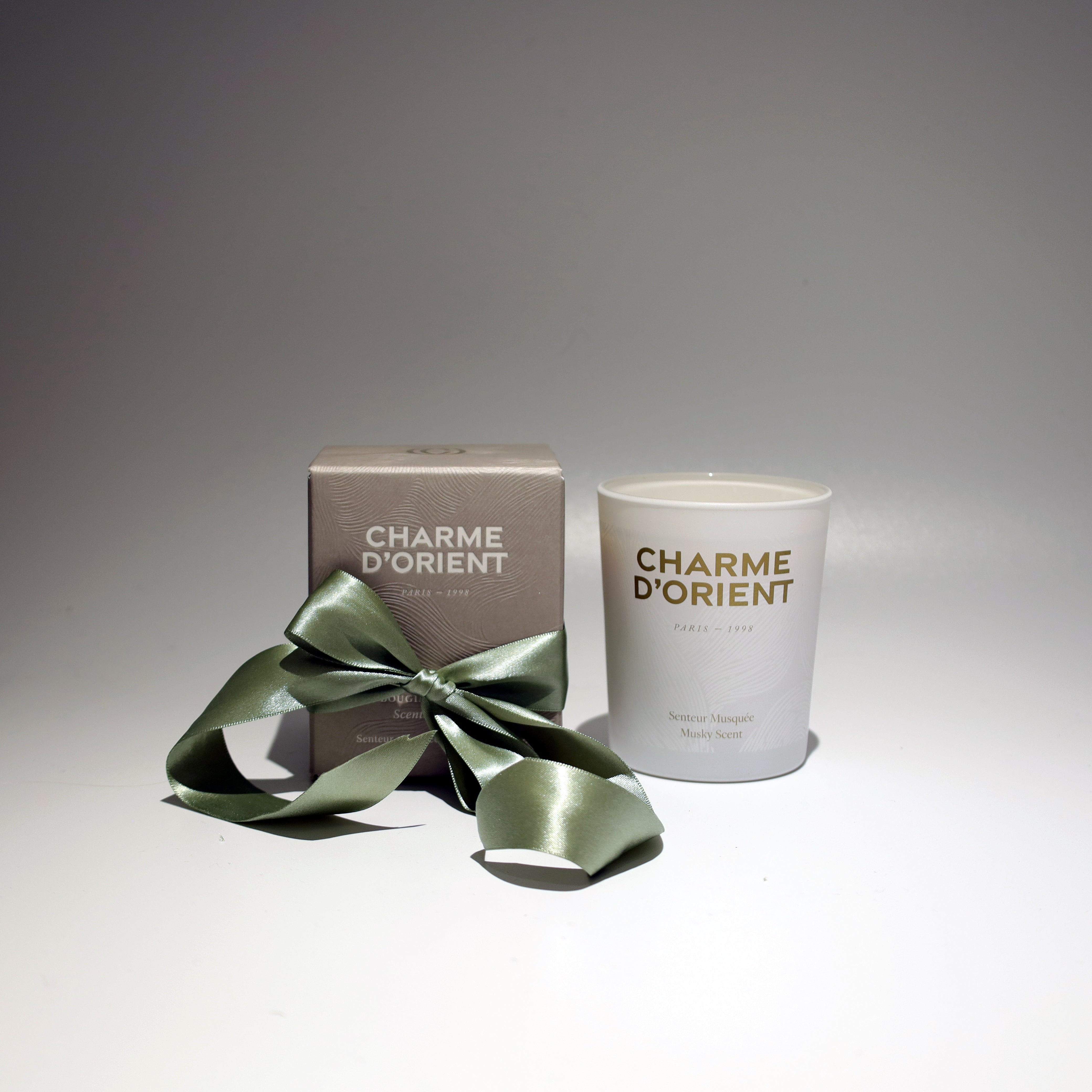 Bougie parfumée - senteur musquée