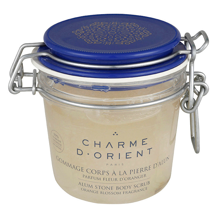 Alum Stone Body Scrub Orange Blossom