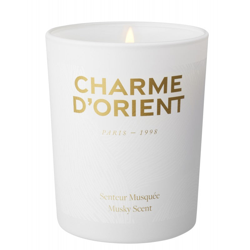 Bougie parfumée - senteur musquée