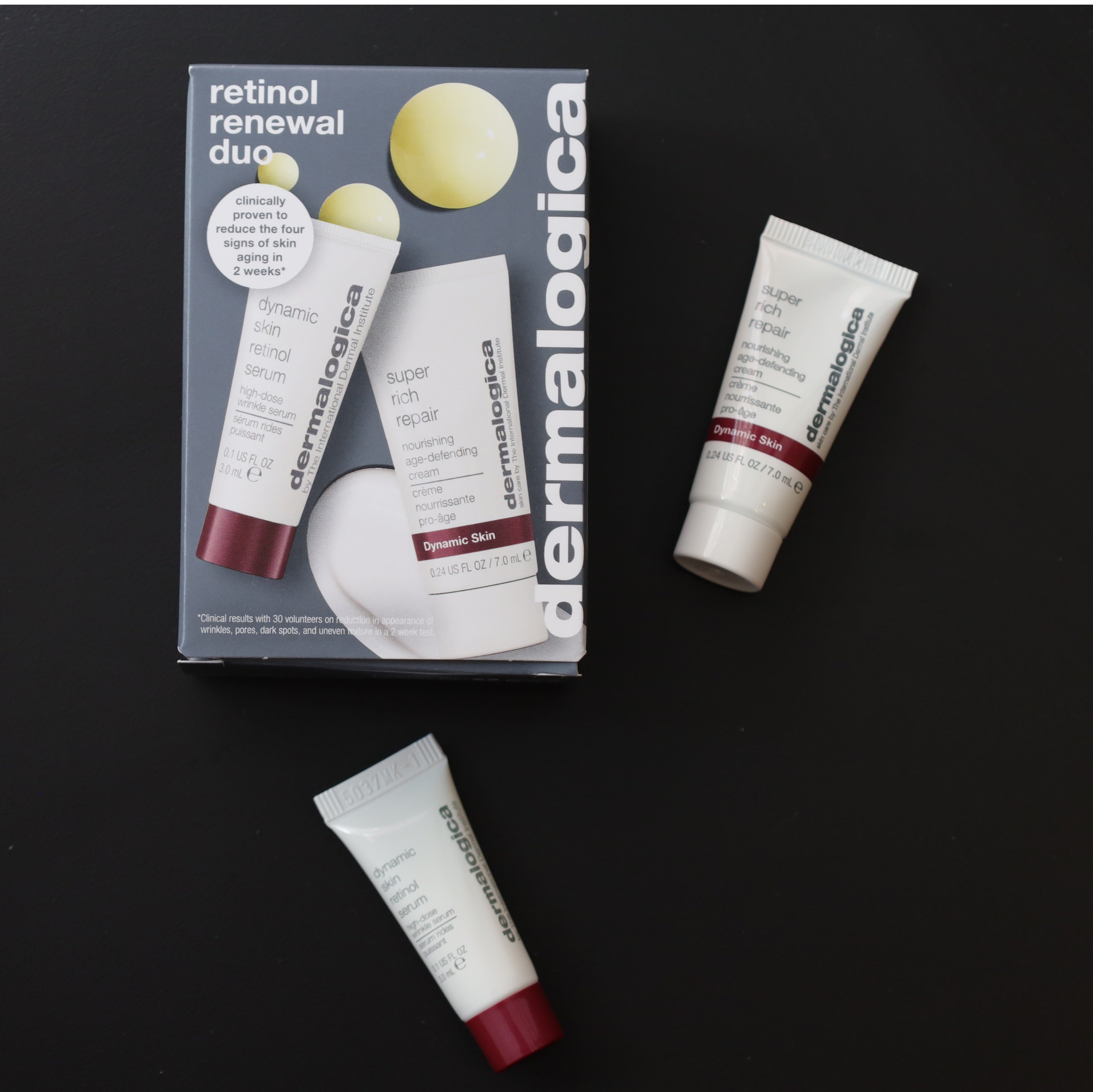Sac Tote et Kit Duo Retinol Dermalogica - Valeur de 45$